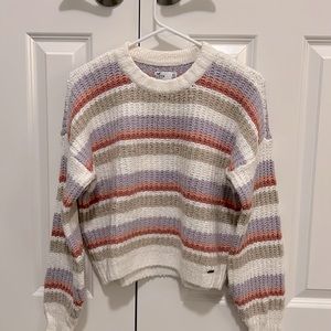 Hollister Pastel Striped Sweater